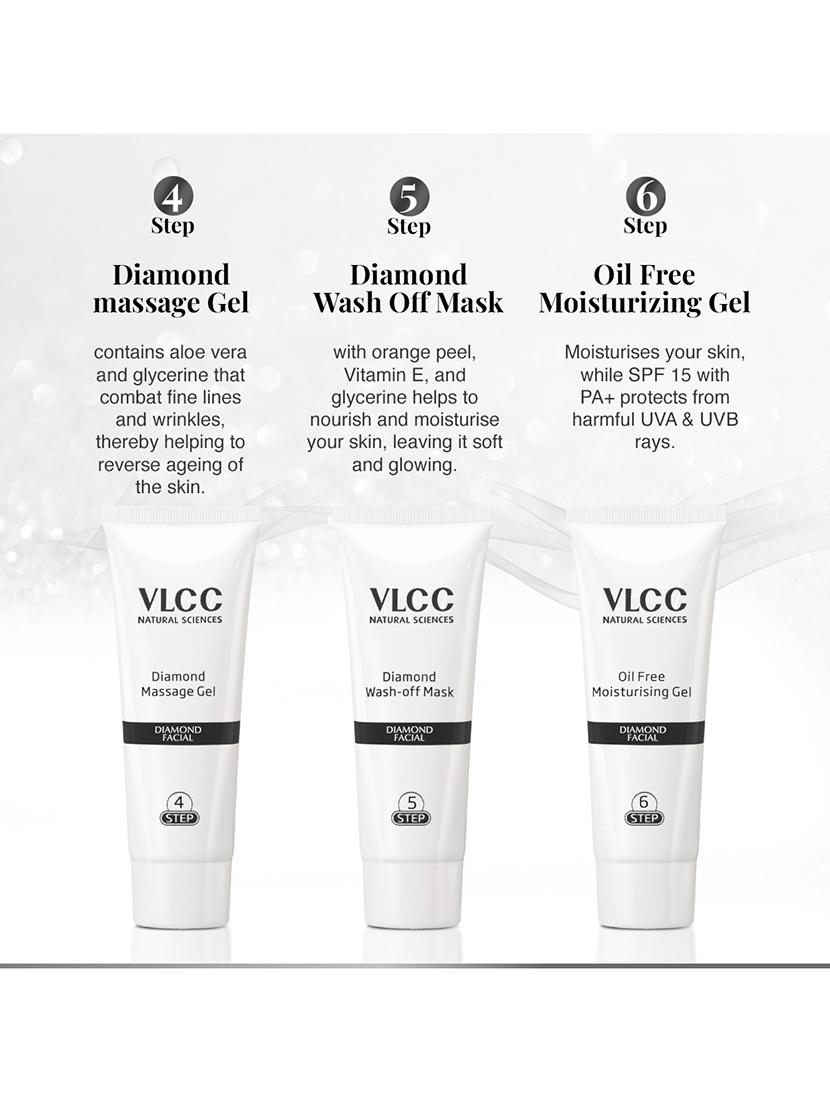 vlcc diamond single facial kit - 60 g ( pack of 2 ) - 20085539 - Zoom Image - 6