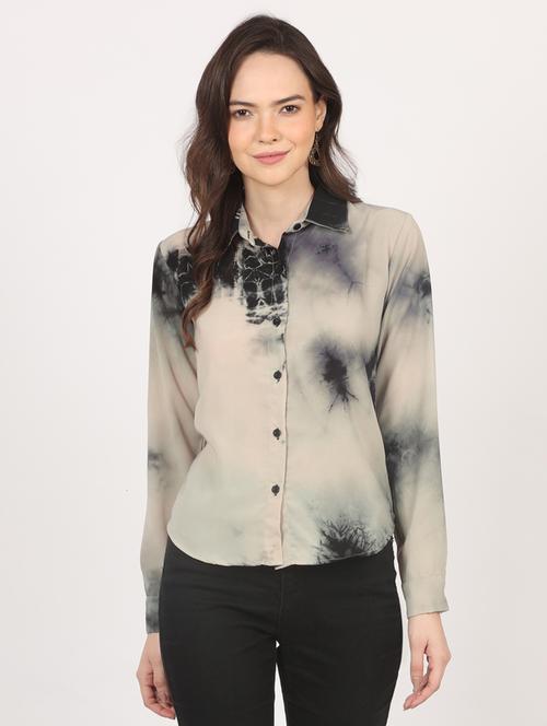 tie & dye regular shirt - 20088129 - Very Small Image - 1