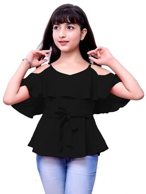 girls off shoulder top - 20088205 - Very Small Image - 1