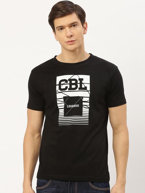 round neck printed regular t-shirt - 20099024 - Very Small Image - 1