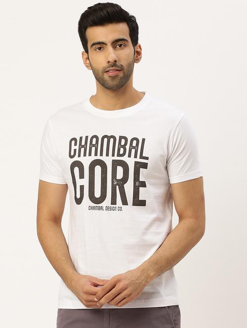 round neck typographic regular t-shirt - 20099031 - Very Small Image - 1