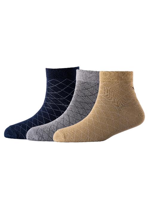 pack of 3 ankle length socks - 20102381 - Very Small Image - 1