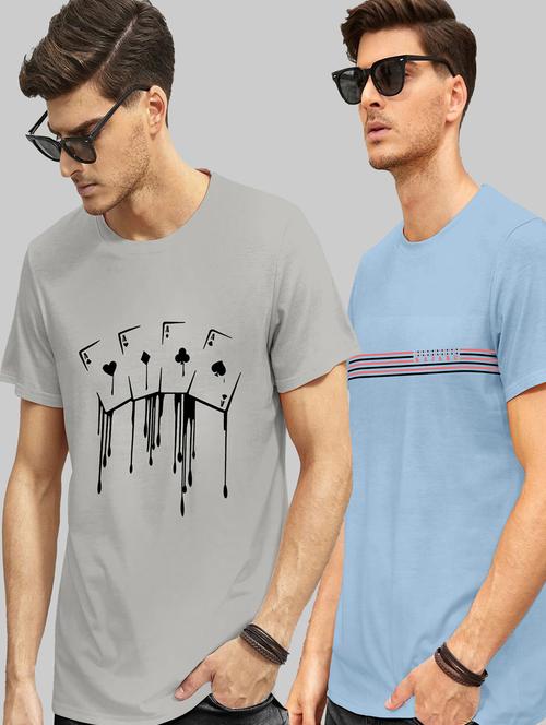 pack of 2 printed t shirts - 20105570 - Very Small Image - 1
