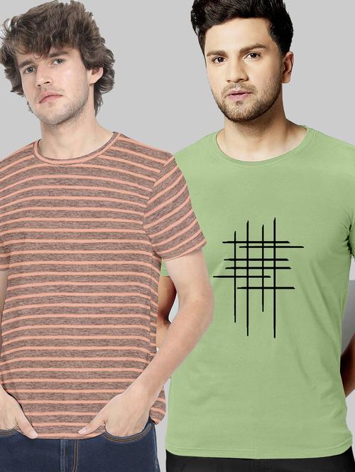 pack of 2 printed t shirts - 20112505 - Very Small Image - 1