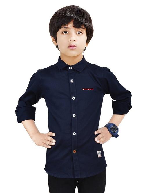 boys solid top and bottom full length  set - 20115999 - Very Small Image - 1