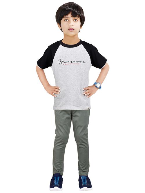 boys printed top and bottom full length set - 20116856 - Very Small Image - 1