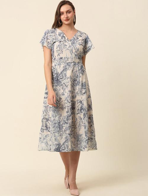 women's  tie & dye dress - 20117303 - Very Small Image - 1