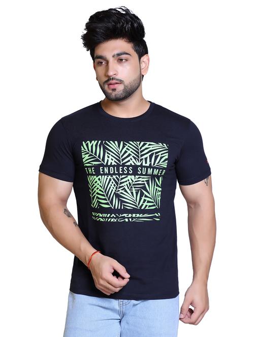 round neck printed regular t-shirt - 20117764 - Very Small Image - 1