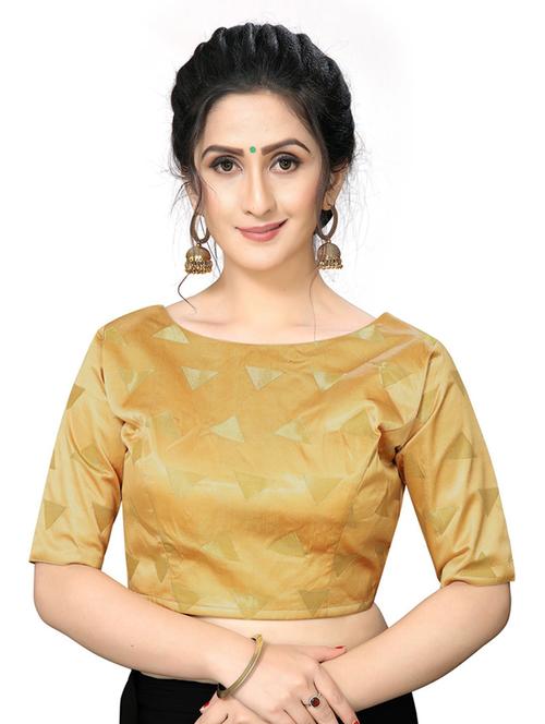 round neck printed regular blouse - 20119795 - Very Small Image - 1