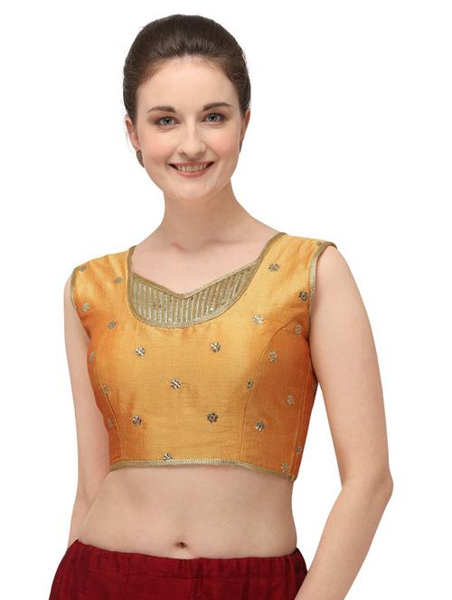 v-neck self design regular blouse - 20119937 - Very Small Image - 1