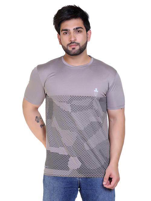 round neck printed regular t-shirt - 20126951 - Very Small Image - 1