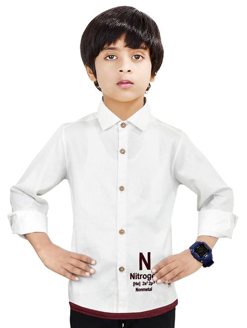 boys printed cotton shirt - 20128166 - Very Small Image - 1