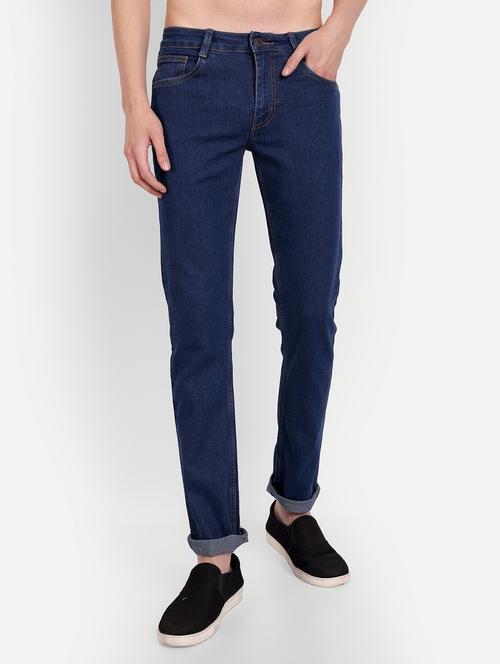 mens slim fit plain jeans - 20131436 - Very Small Image - 1