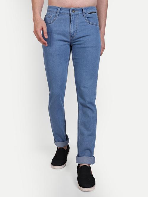 mens slim fit plain jeans - 20131442 - Very Small Image - 1