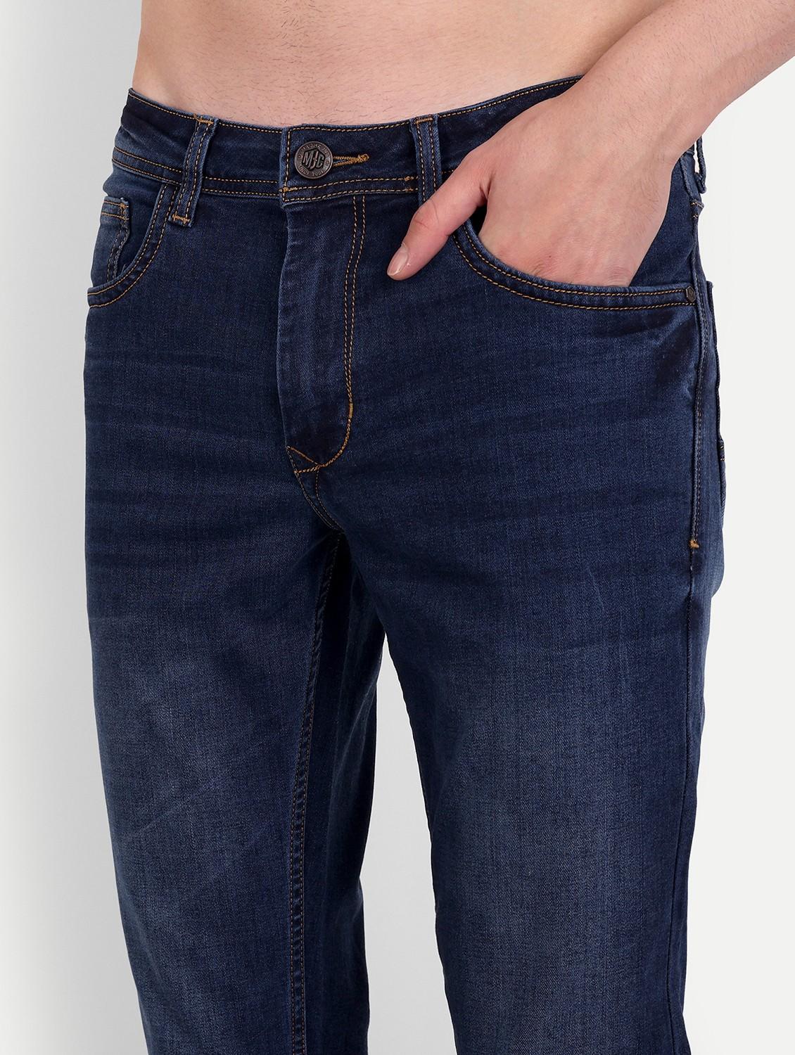 mens slim fit plain jeans - 20131500 - Standard Image - 4