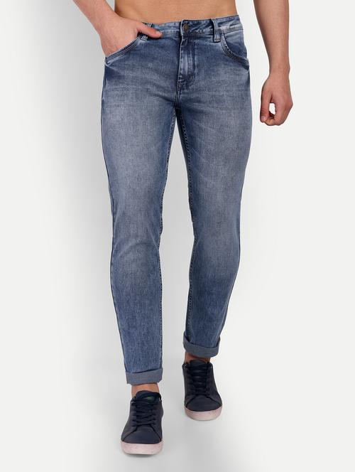 mens skinny fit plain jeans - 20131536 - Very Small Image - 1