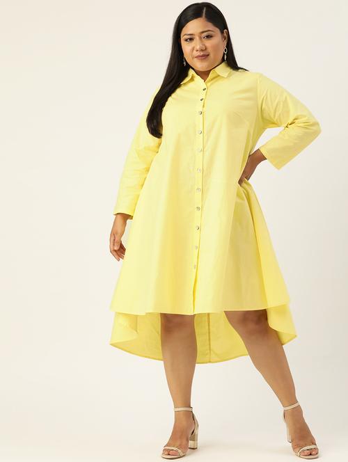 women's shirt solid dress - 20132314 - Very Small Image - 1
