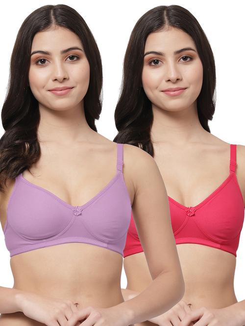 multi colored hosiery tshirt bra - 20132611 - Very Small Image - 1