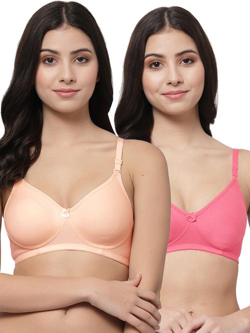 multi colored hosiery tshirt bra - 20132612 - Very Small Image - 1