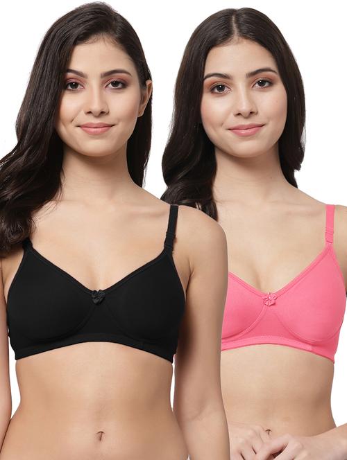 multi colored hosiery tshirt bra - 20132620 - Very Small Image - 1