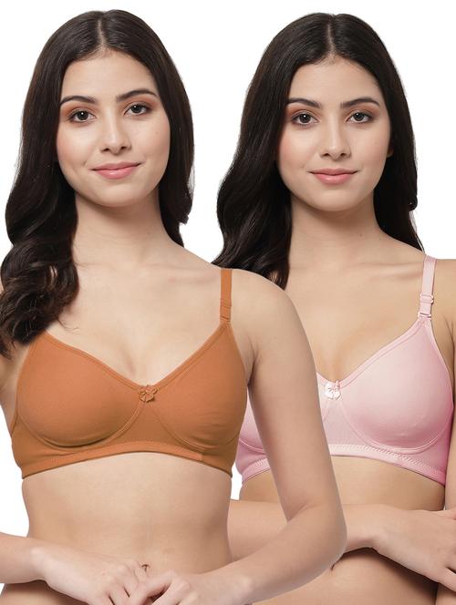 multi colored hosiery tshirt bra - 20132622 - Very Small Image - 1