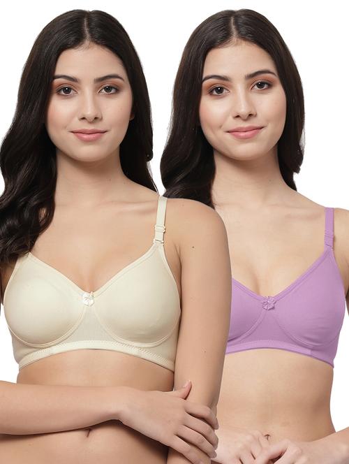 multi colored hosiery tshirt bra - 20132650 - Very Small Image - 1