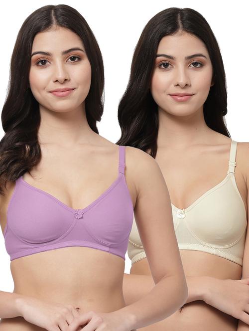 multi colored hosiery tshirt bra - 20132687 - Very Small Image - 1