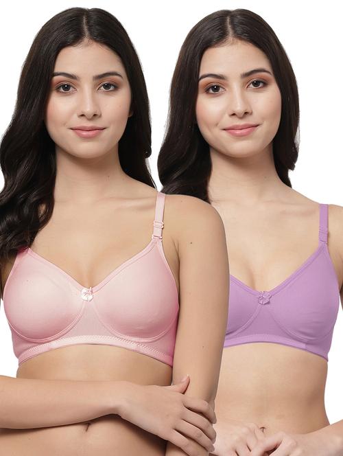 multi colored hosiery tshirt bra - 20132689 - Very Small Image - 1