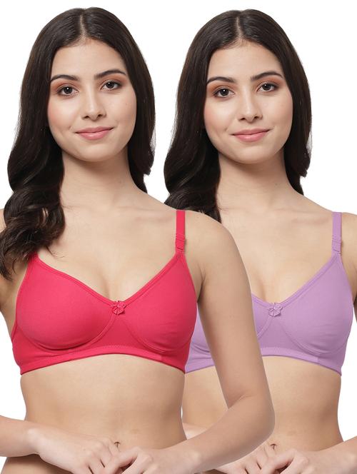 multi colored hosiery tshirt bra - 20132692 - Very Small Image - 1