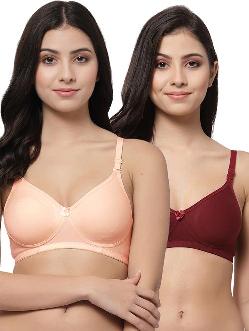 multi colored hosiery tshirt bra - 20132700 - Very Small Image - 1