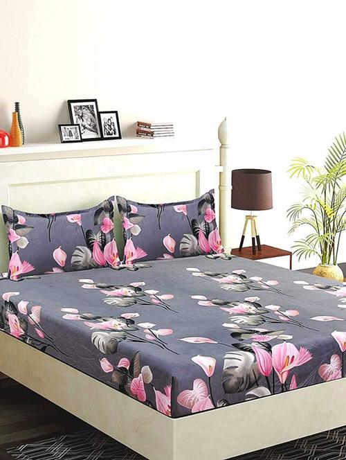 printed bedsheet with pillow covers - 20132895 - Very Small Image - 1