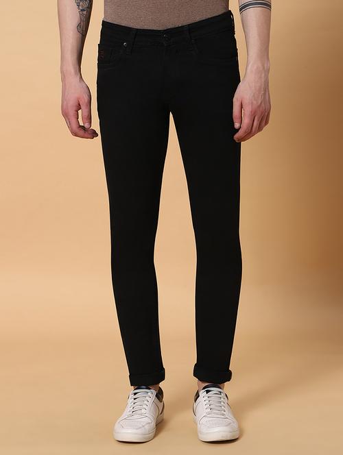 mens slim fit plain jeans - 20134603 - Very Small Image - 1