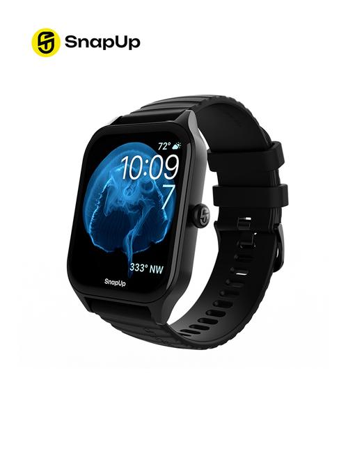 snapup horizon bluetooth calling smartwatch (black) - 20134607 - Very Small Image - 1