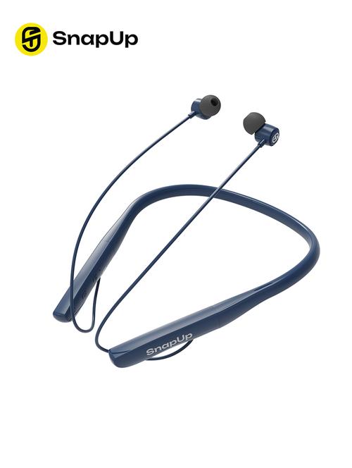 snapup musique g500 bluetooth wireless neckband (blue) - 20134615 - Very Small Image - 1