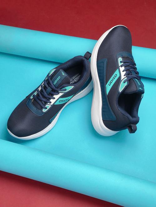 blue lace up sport shoes - 20135467 - Very Small Image - 1