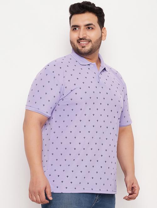 plus size printed polo t-shirt - 20136505 - Very Small Image - 1