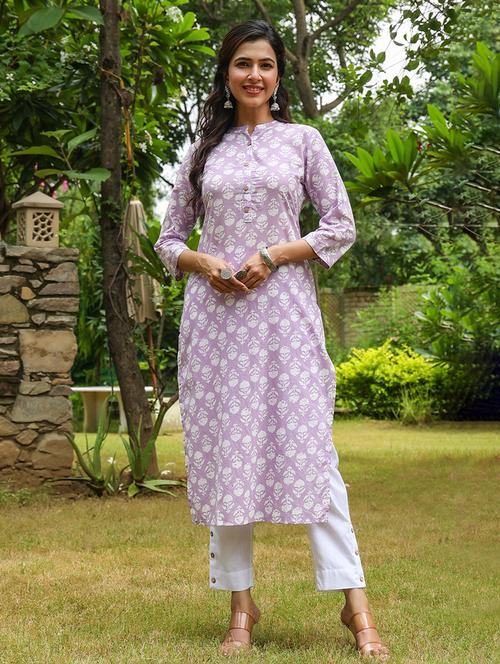 women's straight kurta - 20136766 - Very Small Image - 1