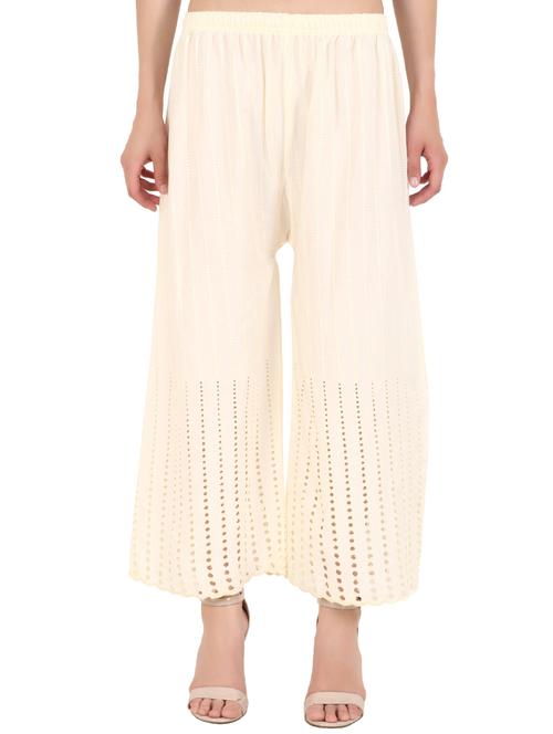 women solid palazzo - 20150308 - Very Small Image - 1