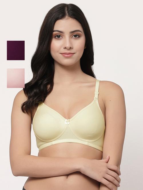 multi colored hosiery tshirt bra - 20151360 - Very Small Image - 1
