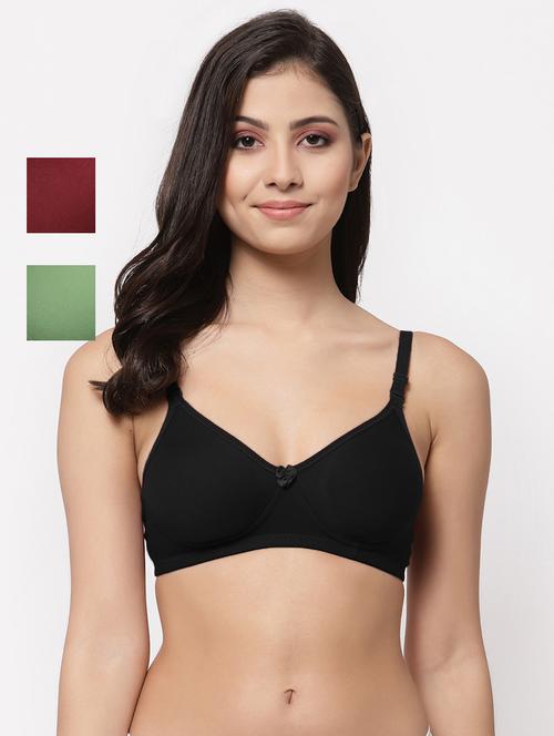 multi colored hosiery tshirt bra - 20151361 - Very Small Image - 1
