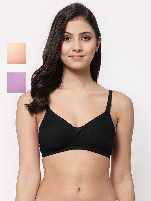 multi colored hosiery tshirt bra - 20151404 - Very Small Image - 1