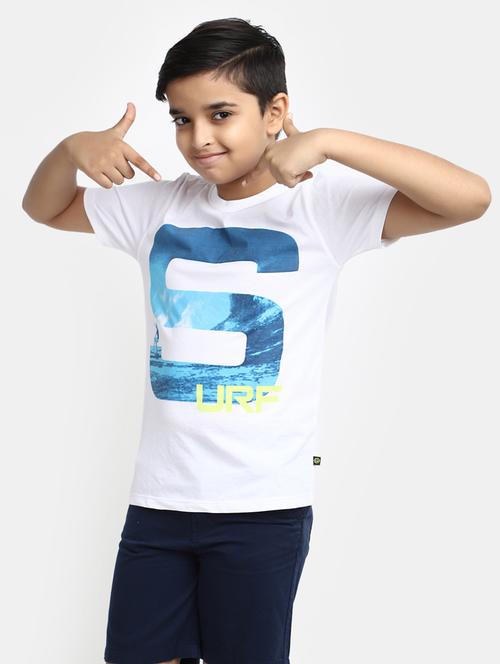 boys round neck printed t-shirt - 20153290 - Very Small Image - 1