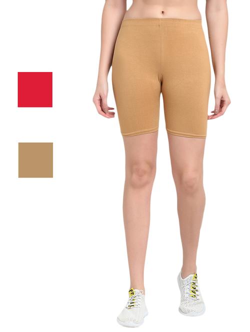 pack of 3 solid cycling shorts - 20154592 - Very Small Image - 1