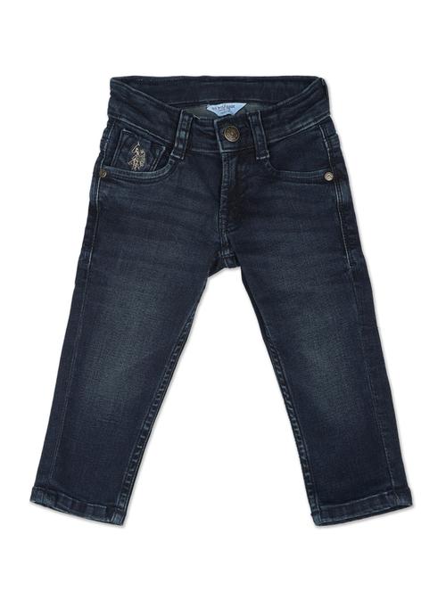 boys mid rise plain slim jeans  - 20154864 - Very Small Image - 1