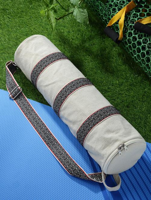 unisex beige cotton dufflebag - 20154877 - Very Small Image - 1