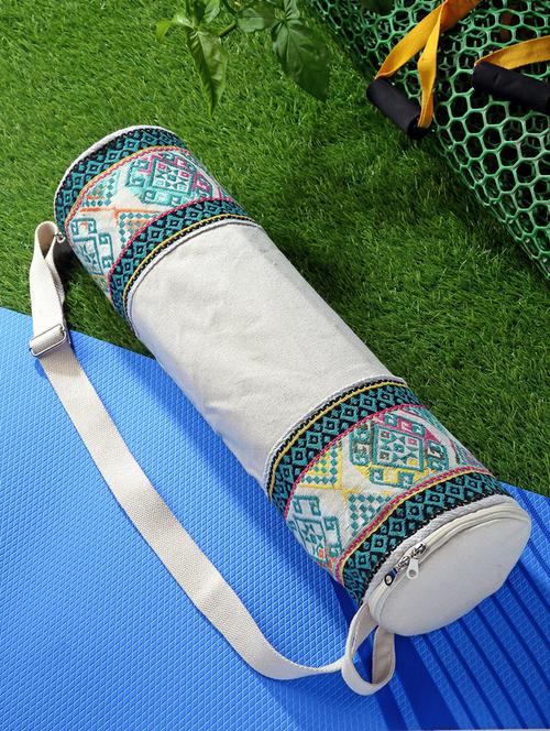 unisex beige cotton dufflebag - 20154878 - Very Small Image - 1