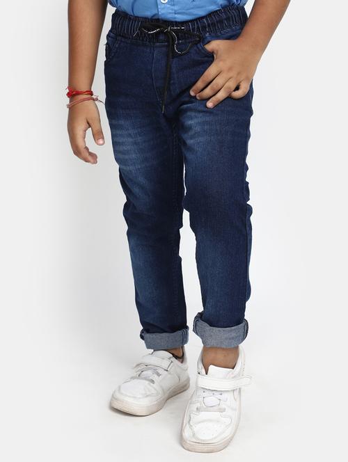 boy's plain slim fit jeans - 20156142 - Very Small Image - 1