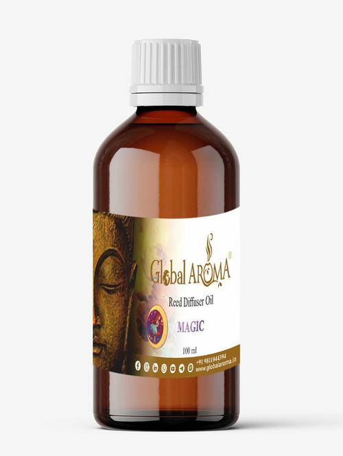 global aroma reed diffuser refill oil of magic fragrance for home room office & washrooms- 100ml - 20160110 - Very Small Image - 1