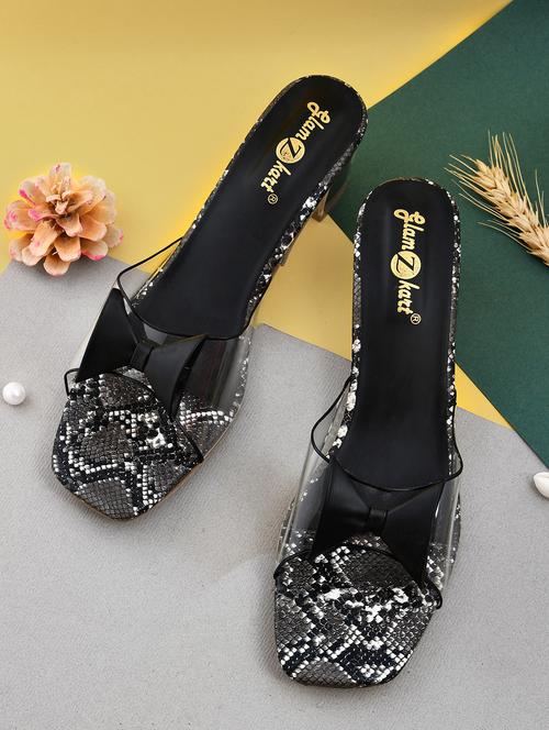 women slip on block heel sandal - 20160249 - Very Small Image - 1