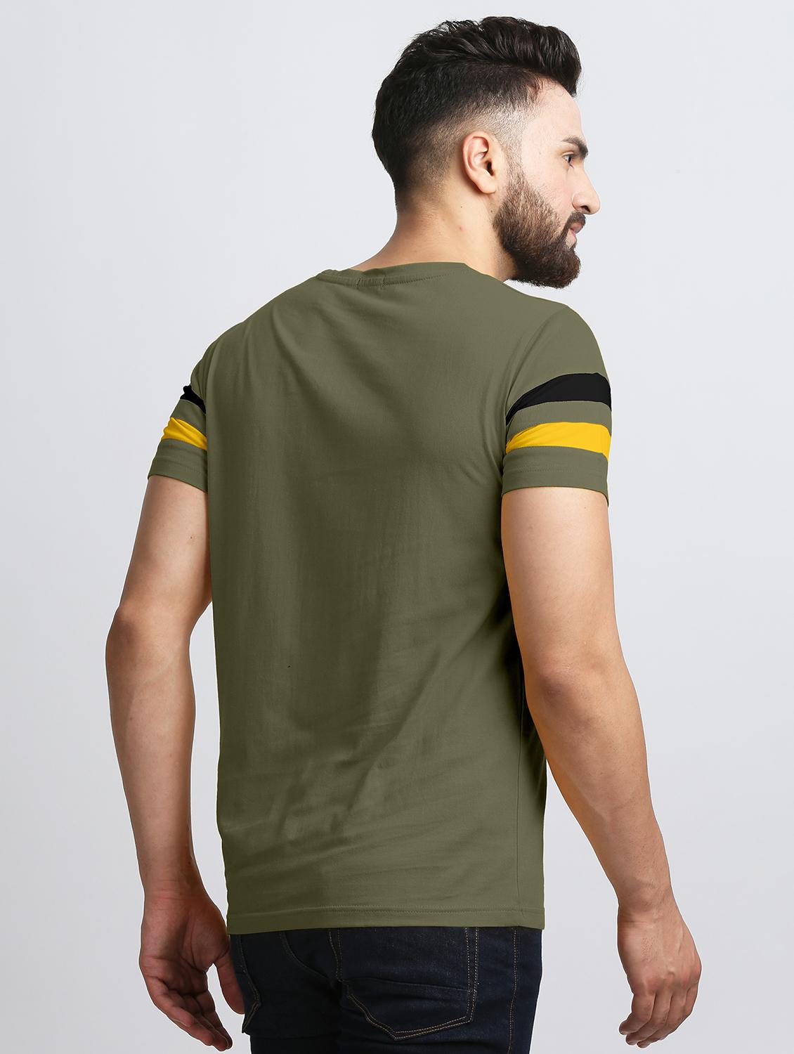 pack of 2 color block regular t-shirts - 20165407 - Zoom Image - 2